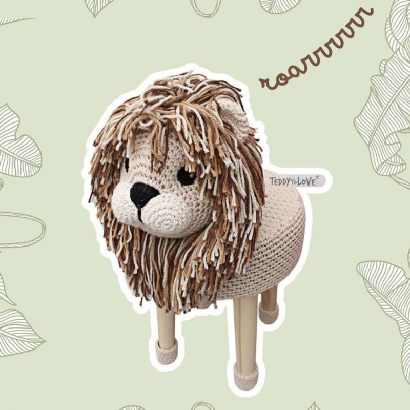 Banquinho Leão ♡