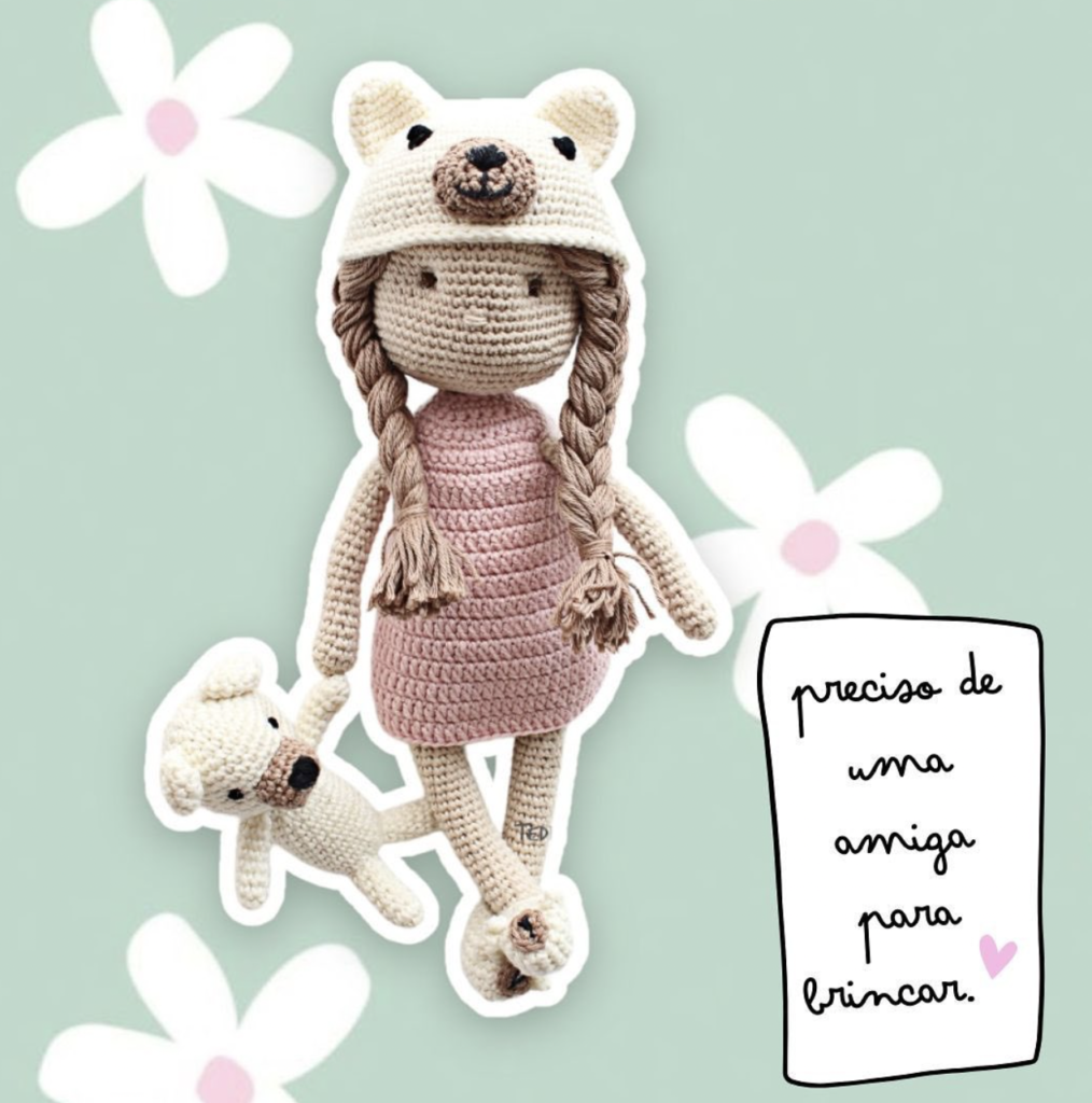 Bonequinha Lara ♡